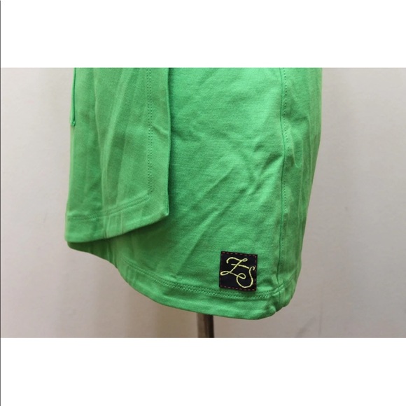 Z Spoke By Zac Posen Green Wrap Around Women Mini Skirt XS 25 Inches - Picture 3 of 8
